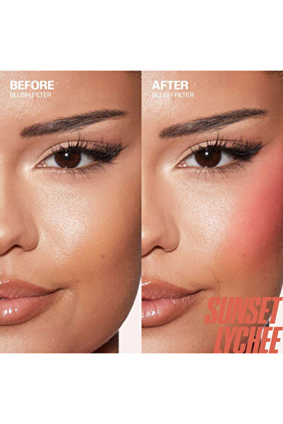 HUDA HB Blush Filter Liquid Blush- Sunset Lychee, 4.5ml