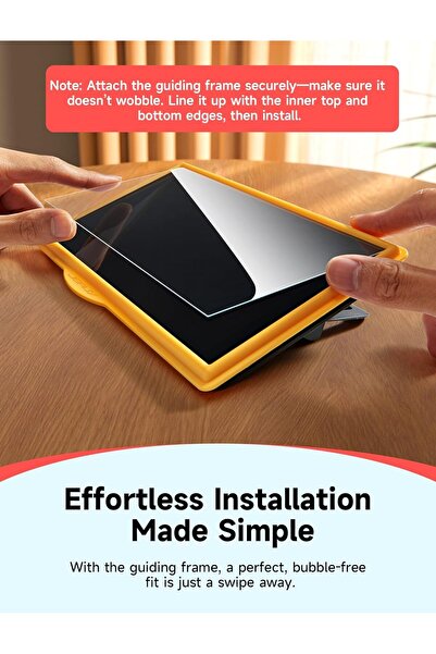 jsaux 3-Pack Screen Protector for Nintendo Switch 2, Ultra HD Glass Protector 9H Hardness Easy to In