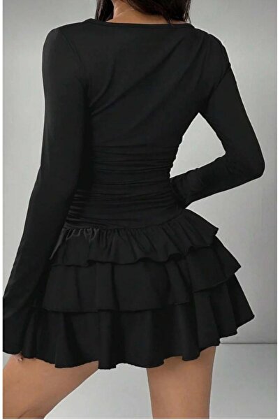 sozan Μίνι φόρεμα με πολλές στρώσεις φούστας