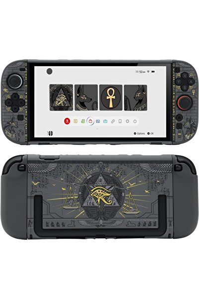 GeekShare حافظة واقية متوافقة مع Switch 2، غطاء صلب رفيع قابل للرسو مصنوع من مادة البولي كربونات