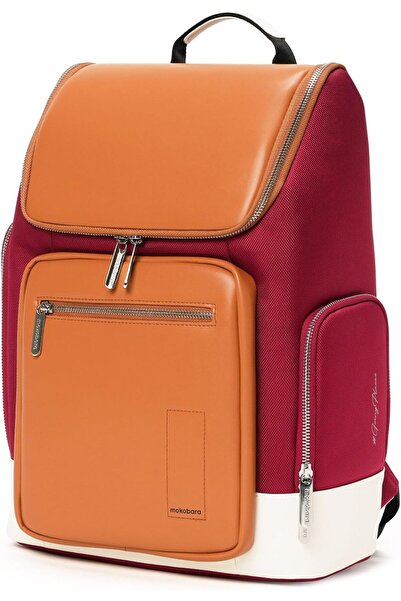 MOKOBARA حقيبة ظهر هوفركرافت المقاومة للماء، مقاس 15.6 بوصة، مزودة بجيب للأمتعة للعمل والسفر