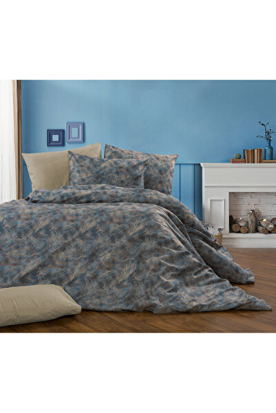 cottonevs Double King Size Elastic Cotton Sheet Set Ranforce (Fabric) Patterned