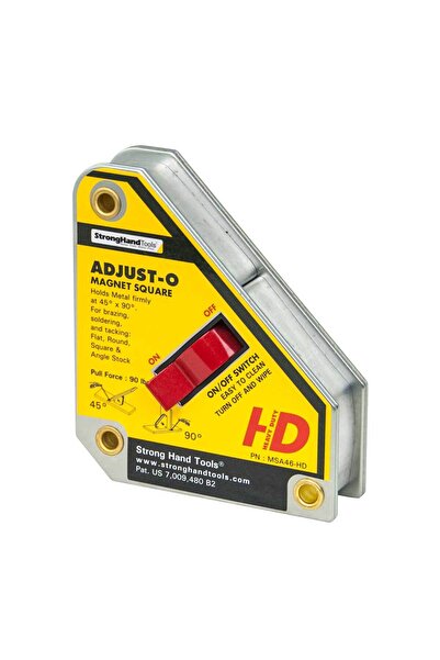 Strong Hand Tools Clemă magnetică cu buton Adjust-O™, forță de 40 kg, unghi d...