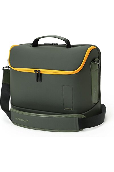 MOKOBARA حقيبة ترانزيت بروفيش بيسكل من الجلد النباتي والنايلون بسعة 15 لترًا لحمل الكمبيوتر المحمول للرجال والنساء