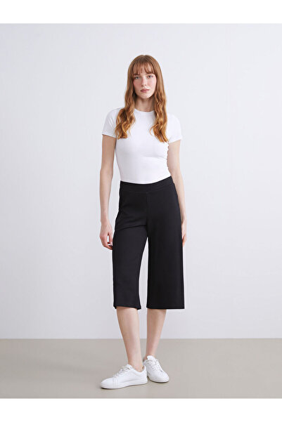 LC Waikiki Create Your Style from Uzg Store |   Women's Capri with Elastic Waist