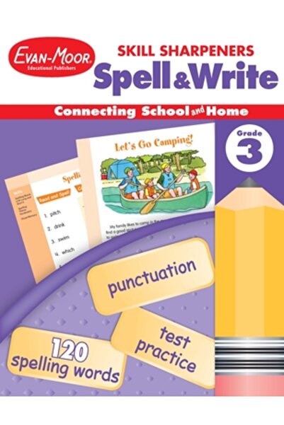 Evan-Moor Educational Publishers Skill Sharpeners Spell & Write, Grade 3