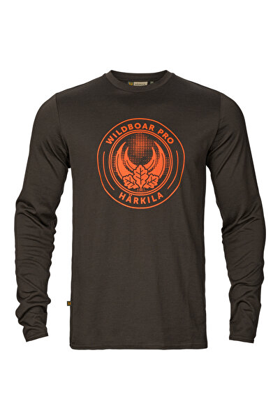 Harkila Bluza Game L/S, mistreț maro Shadow
