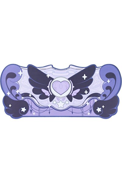 GeekShare لوحة ماوس كبيرة للألعاب وردية اللون غير قابلة للانزلاق من المطاط، ل...