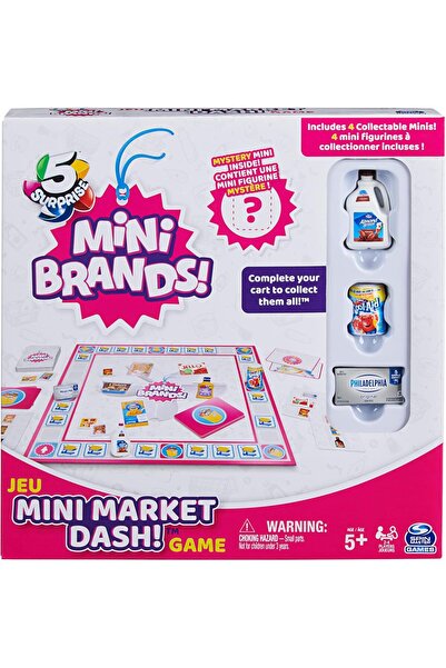 Zuru ميني ماركت داش - مجموعة ألعاب لوحية عائلية كلاسيكية، مناسبة للأعمار من 8 سنوات فما فوق