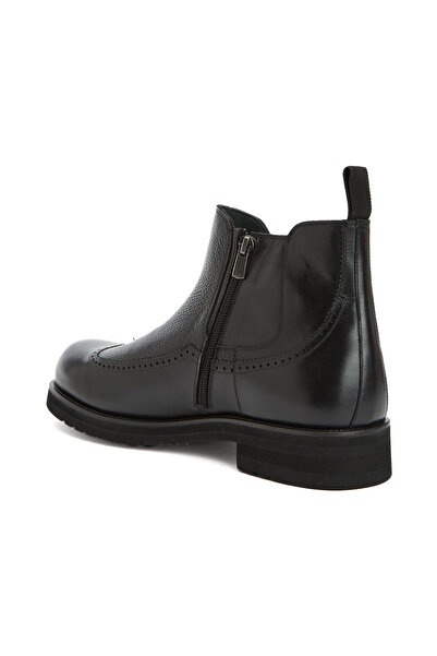 George Hogg Siyah Erkek Deri Bot