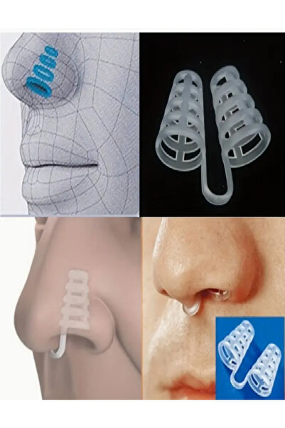 LİNOSAHİN DISTRIBUTION 2'li Burun İçi Aparat | Horlama Önleyici Silikon Burun...