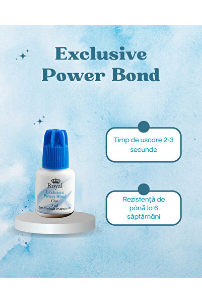 Royal Professional Package for applying eyelash extensions – Exclusive Power Bond Glue + Primer + Tweezers