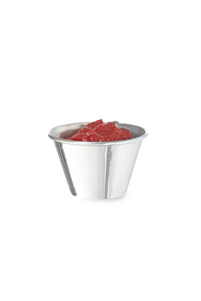 HENDI Set 12 boluri pentru sos din oțel inoxidabil 340 ml 100x(H)75 mm