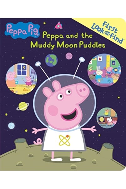 pi kids Peppa Pig: Peppa and the Muddy Moon Puddles: First Look and Find