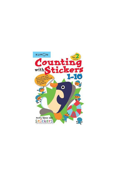 Kumon Pub North Amer Ltd Counting with Stickers 1-10
