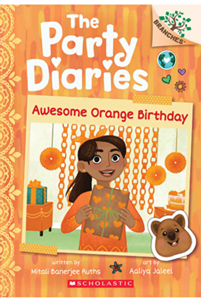 Scholastic Awesome Orange Birthday: A Branches Book (the Party Diaries #1)