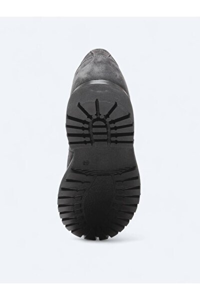 Kip Anthracite Suede Smart Casual Shoes