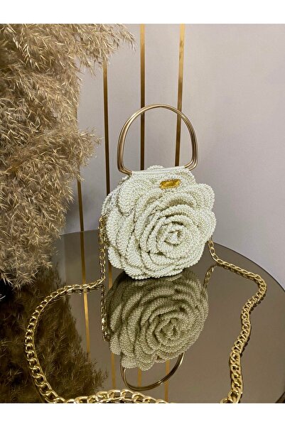 KARANBAG Rose Çanta Krem