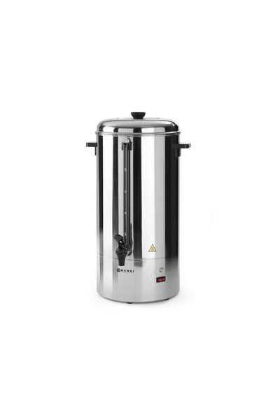 HENDI Percolator/Cafetieră profesională, Capacitate 6l, Oțel inoxidabil, Hend...