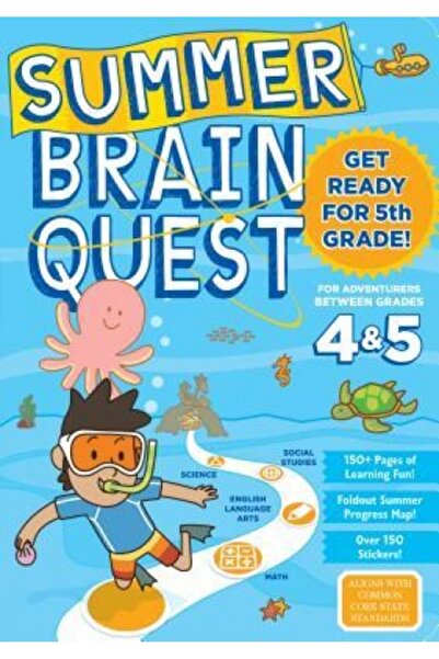 Academic Pr Inc Summer Brain Quest: Between Grades 4 & 5