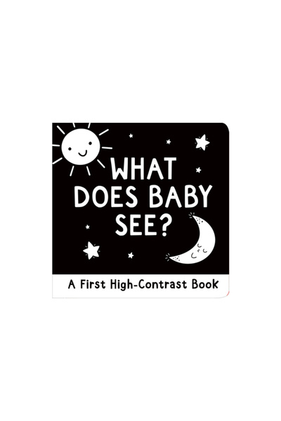Peter Pauper What Does Baby See?: A First High-Contrast Board Book