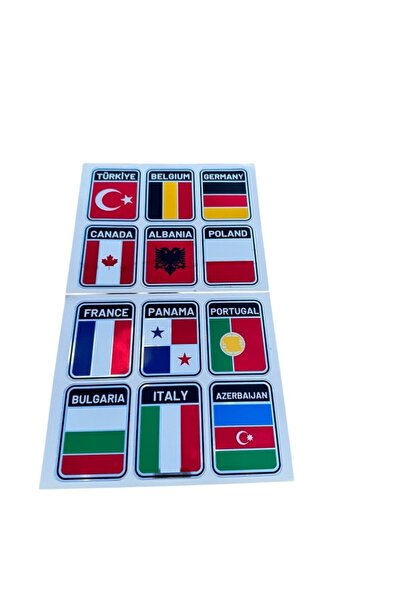 12 li Bayrak Seti
