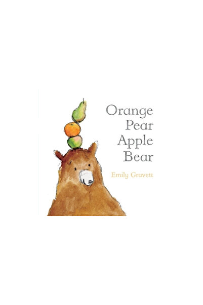 Little Simon Merchandise Orange Pear Apple Bear