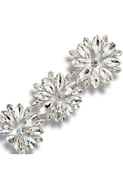 seçkin aksesuar شمعدان حائط من الكريستال قابل للصق بالكي - 1 متر - sb7