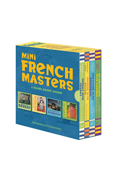 Chronicle Books Mini French Masters Boxed Set: 4 Board Books Inside!