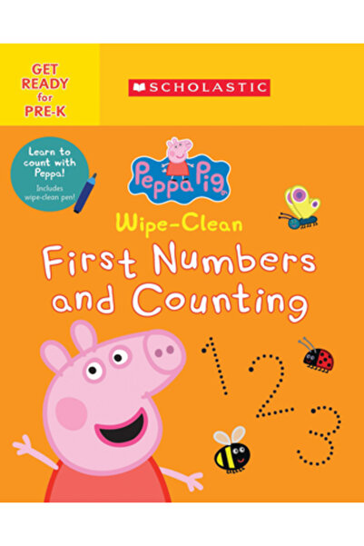 Scholastic Wipe-Clean First Numbers and Counting (Peppa Pig)