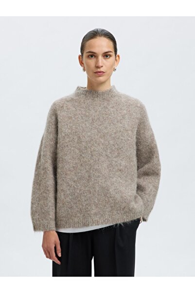 Selected Femme Pullover Wollmix