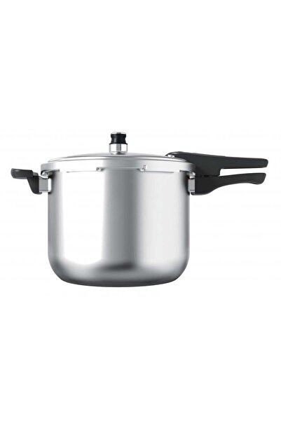 Danube Home Chef's Delight Long Handle Stainless Steel Pressure Cooker 3L – Fast, Durable, Gas & Induction