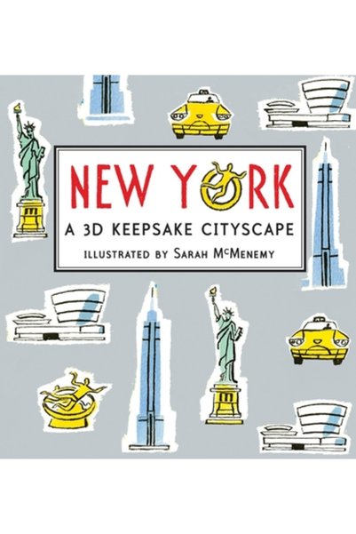 Candlewick Books New York : O miniatură 3D a peisajului urban