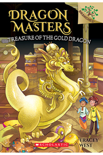 Scholastic Treasure of the Gold Dragon: A Branches Book (Dragon Masters #12)