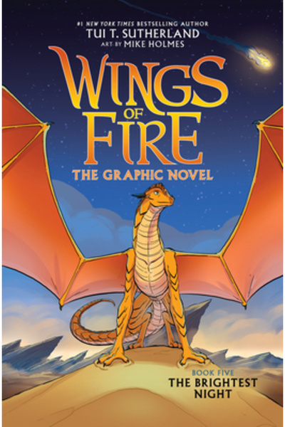 Graphix The Brightest Night (Wings of Fire Graphic Novel #5): A Book
