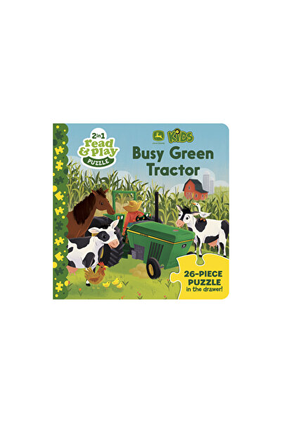 Cottage Door Pr John Deere Kids Busy Green Tractor