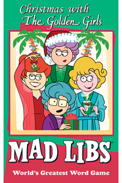 Price Stern Sloan Inc Christmas with the Golden Girls Mad Libs