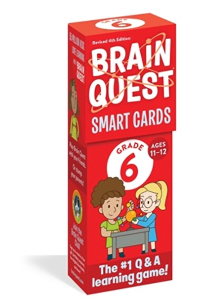 Workman Pr Brain Quest 6th Grade Smart Cards Revised 4th Edition