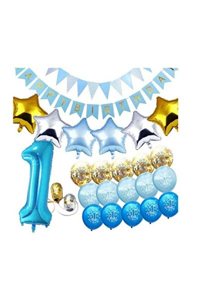 fun zone Sharpdo 26-Piece Birthday Party Decoration Balloon Set