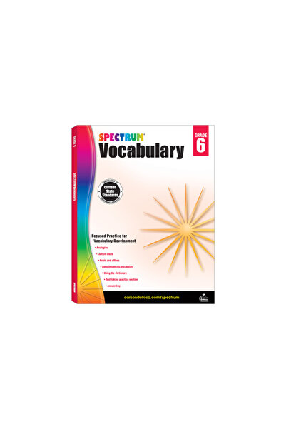GENERAL BOOKS Spectrum Vocabulary, Grade 6