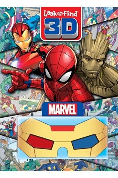 pi kids Marvel: Look and Find 3D