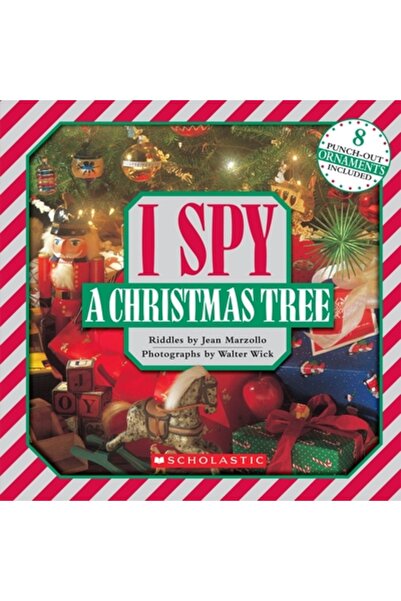Cartwheel Books I Spy a Christmas Tree [With 8 Punch-Out Ornaments]