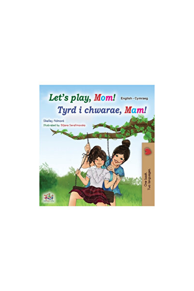 Kidkiddos Books Ltd Let's play, Mom! (English Welsh Bilingual Children's Book)