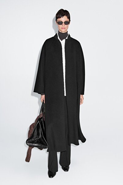 Massimo Dutti Hakim yaka uzun kaban