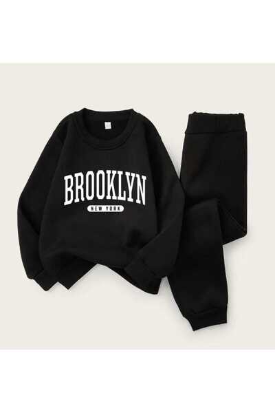 BEBEĞİME ÇORAP Παιδικό Σετ Φούτερ με Φούτερ με Στάμπα και Φούτερ με Ελαστική ...