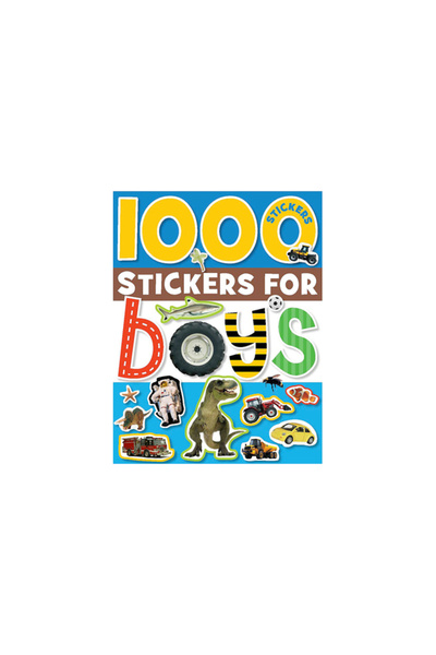 Make Believe Ideas 1000 Stickers for Boys [With Sticker(s)]