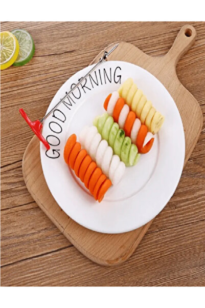 WORLDWIDE SOĞUTMA Spiral Vegetable Fruit Corer Slicer |   Spiral Cutter for Walnut, Cucumber, Carrot, Aloe Vera