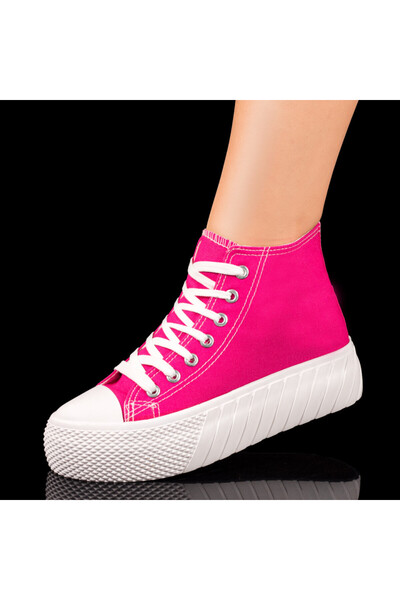Modlet.ro Women's pink platform sneakers MOD10379