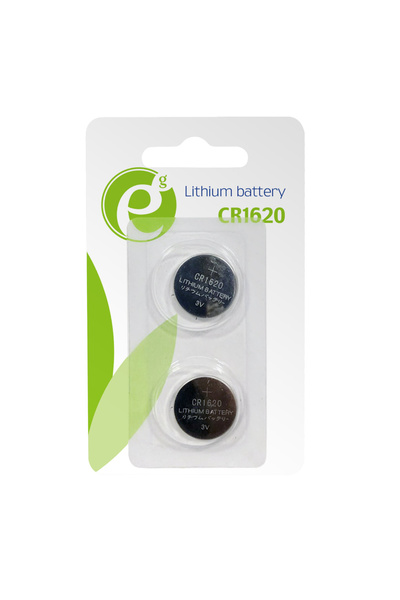 Gembird Baterie CR1620, litiu 3V, 2 buc., EG-BA-CR1620-01