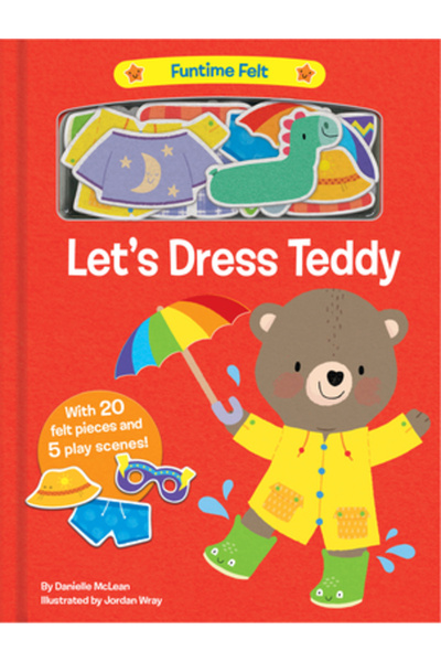 Random House Let's Dress Teddy